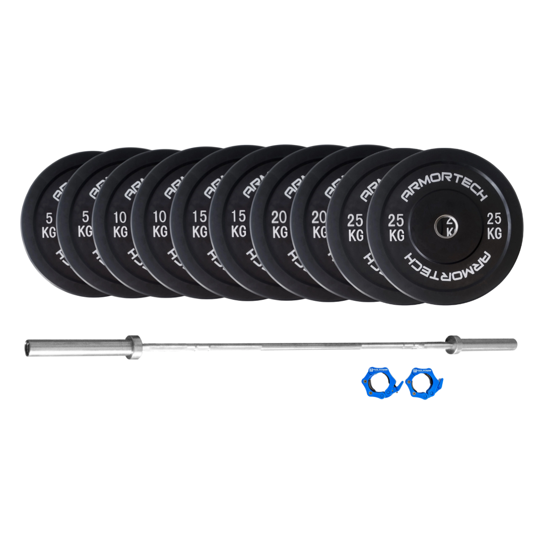 170kg Black Bumper Men's Power Package