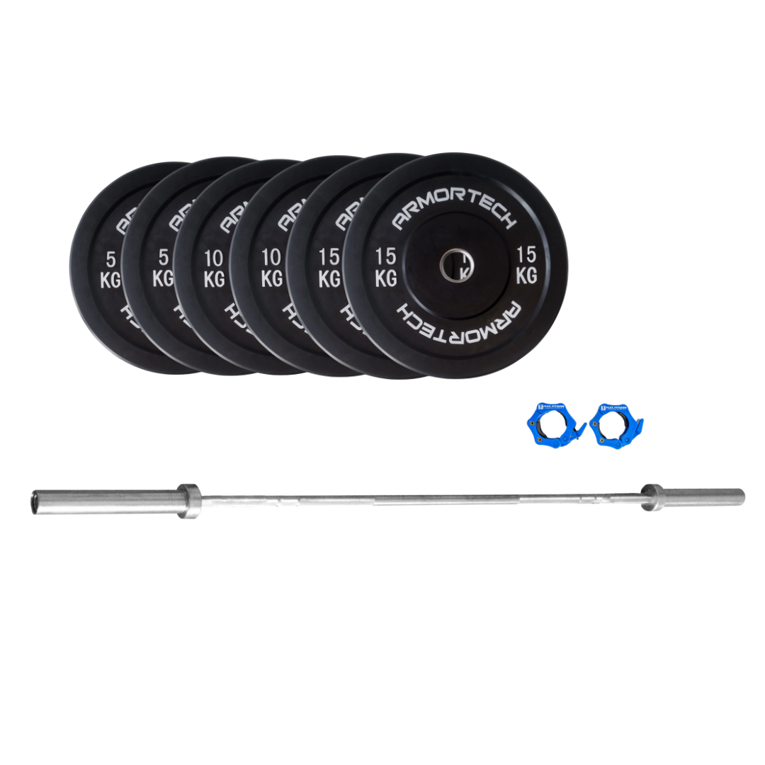 75kg Black Bumper Women's Power Package