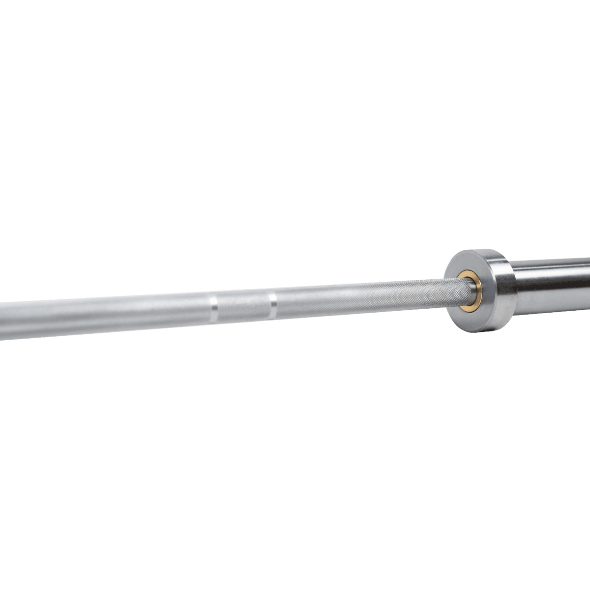 Bespoke Olympic Lifting Barbell - Chrome - View 6 - Compound Fitness Equipment