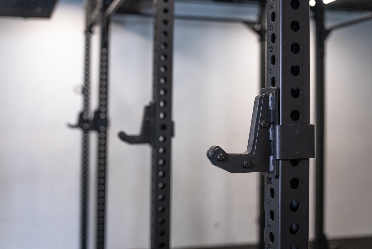Compound Sandwich J-Hooks (pair) - View 6 - Compound Fitness Equipment