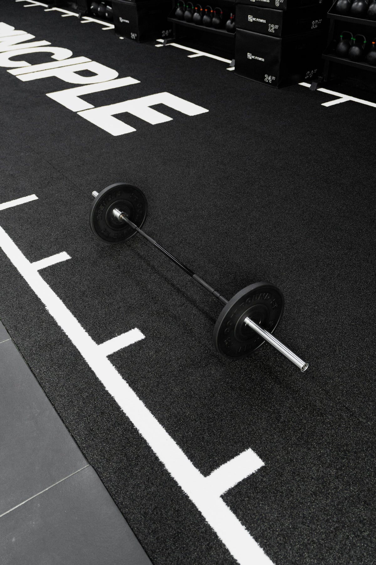 Platinum Olympic Lifting Barbell - View 6 showing product details