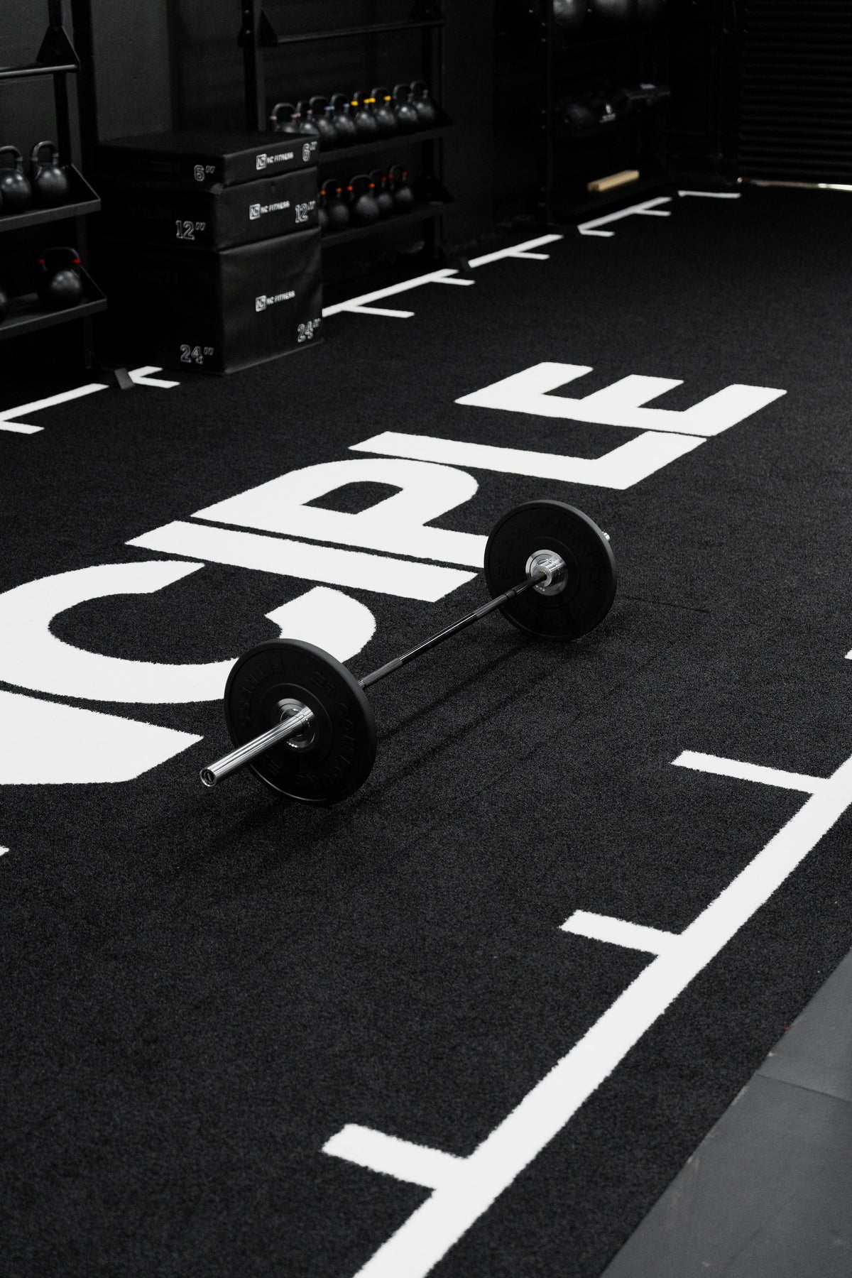 Platinum Olympic Lifting Barbell - View 9 showing product details