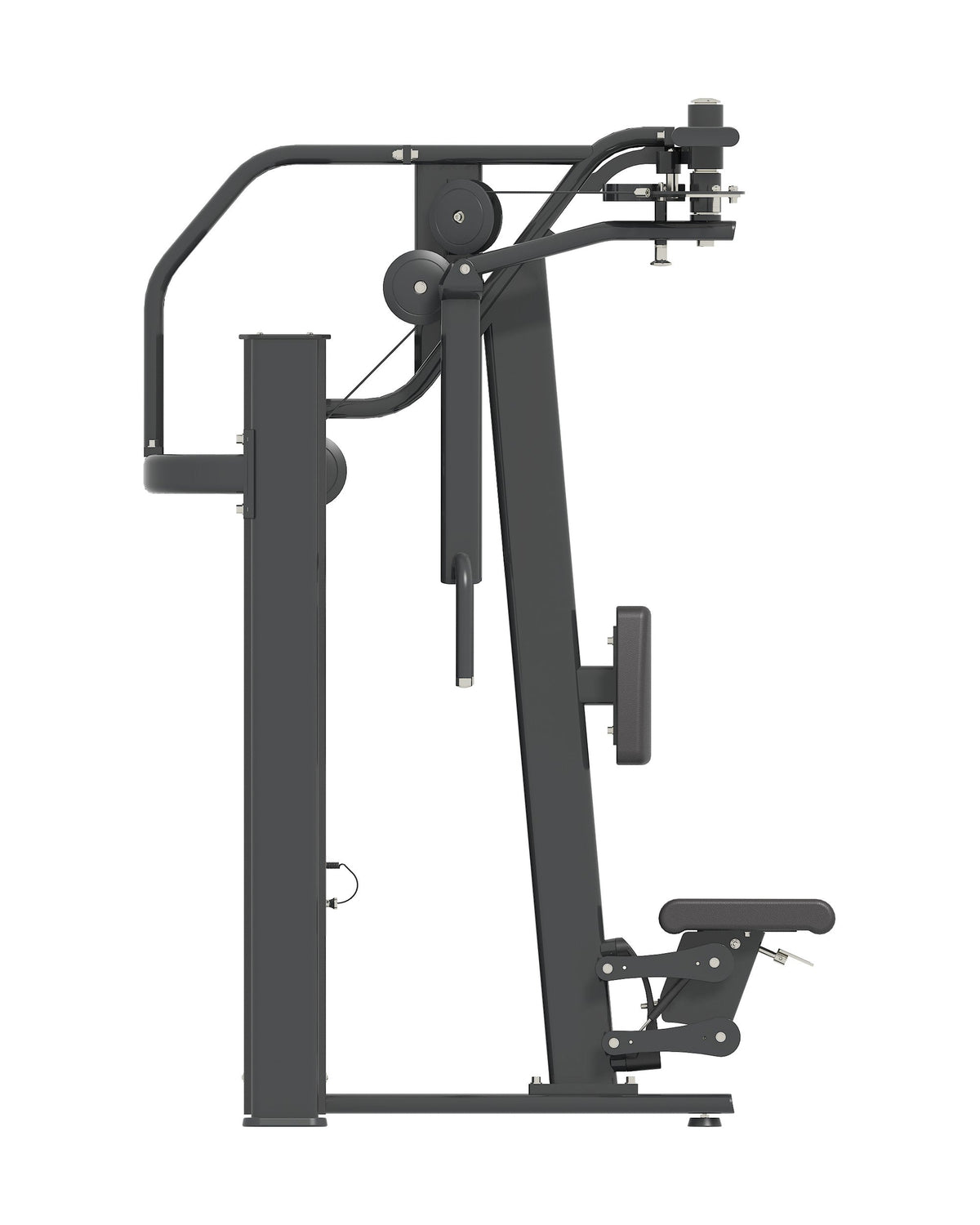 Pec Fly Rear Delt Dynasty pin loaded machine, alternate angle 2
