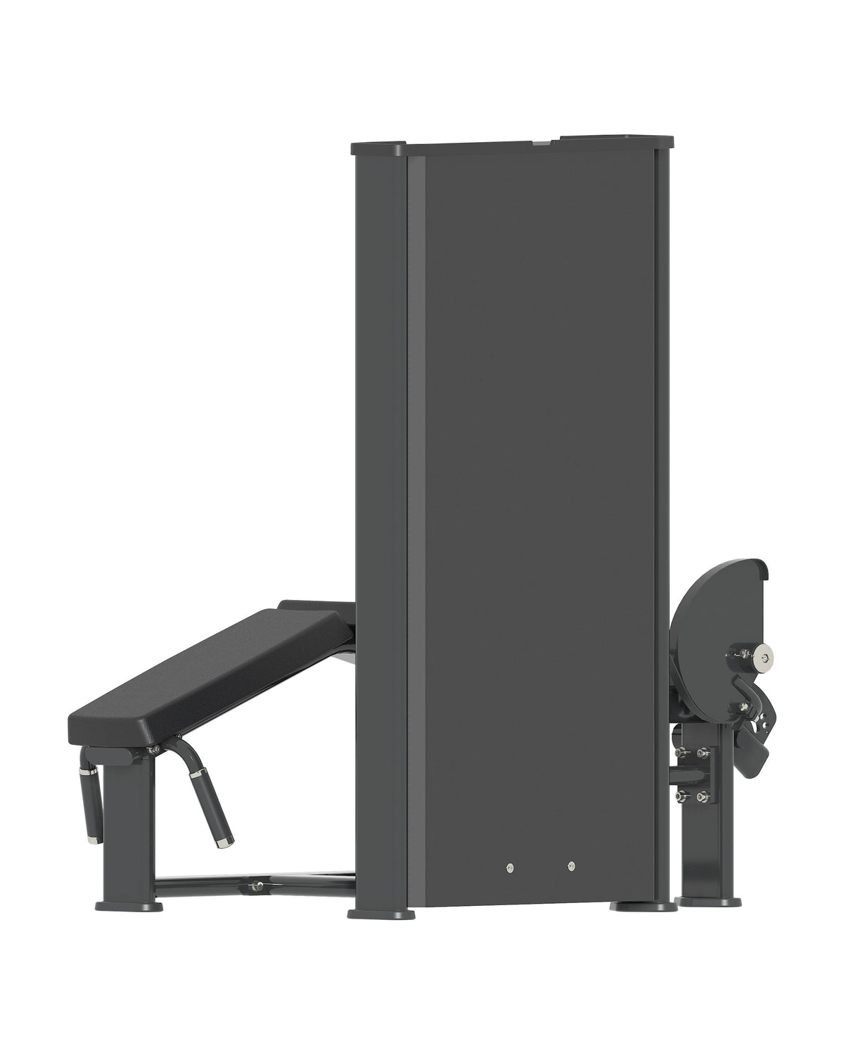 Prone Leg Curl Dynasty pin loaded machine, alternate angle 2