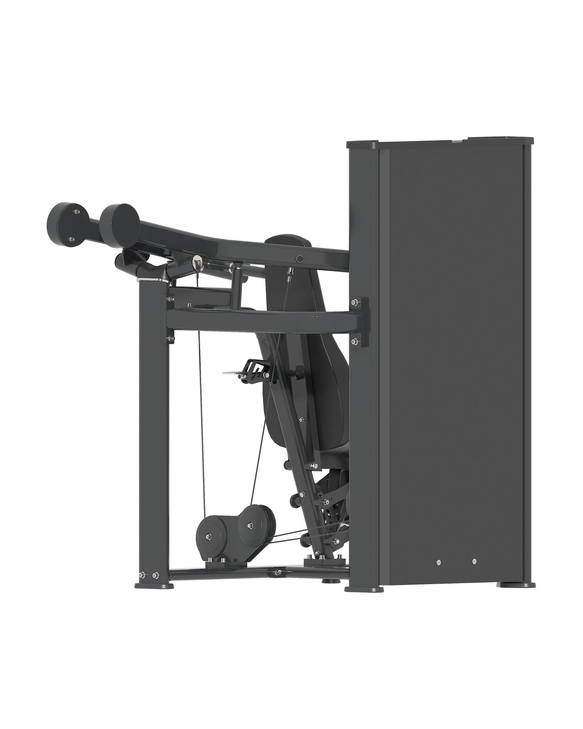 Shoulder Press Dynasty pin loaded machine, alternate angle 1