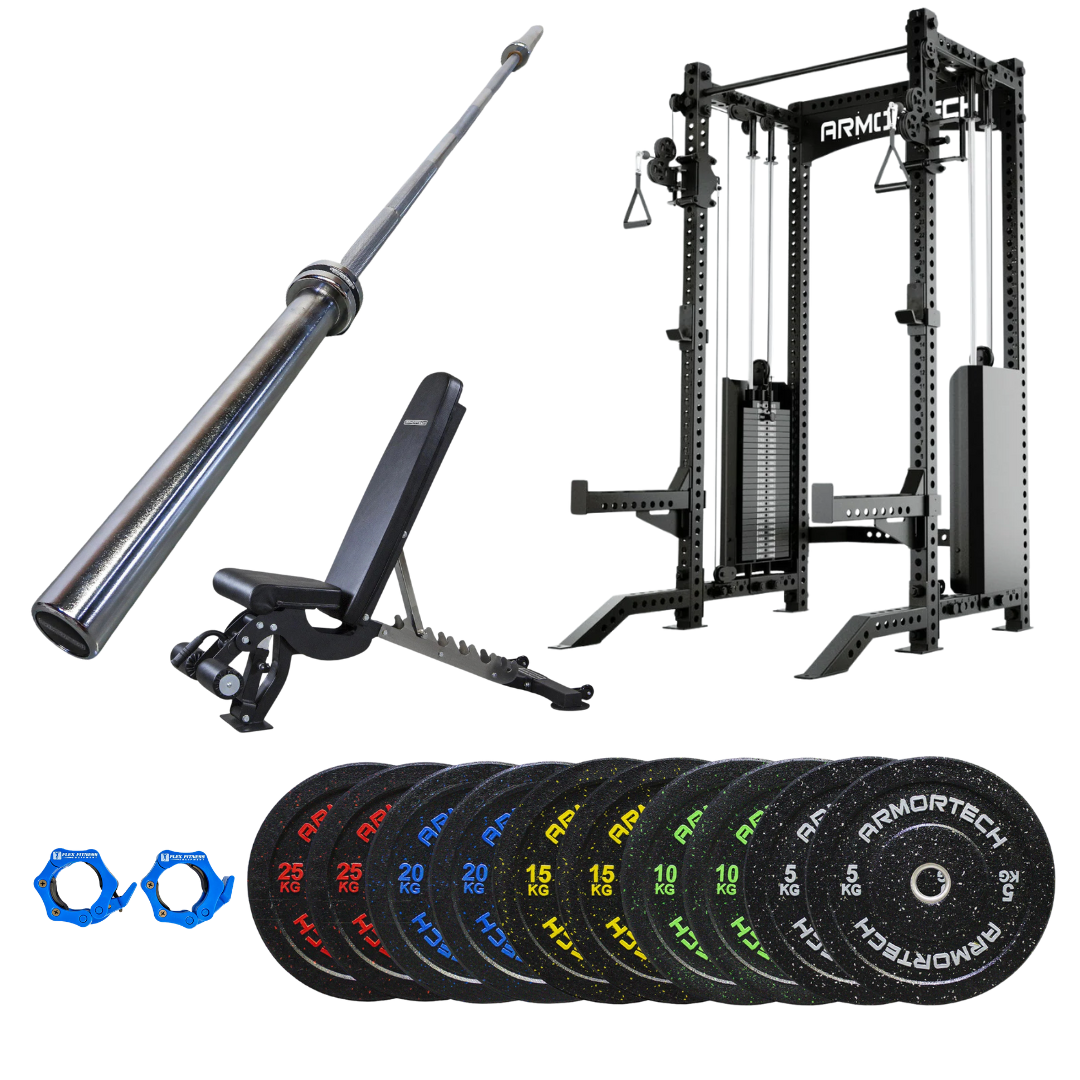 X Series Functional Trainer & Half Rack Package 11