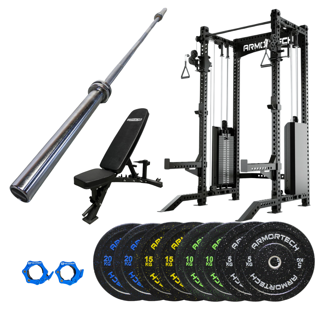 X Series Functional Trainer & Half Rack Package 9