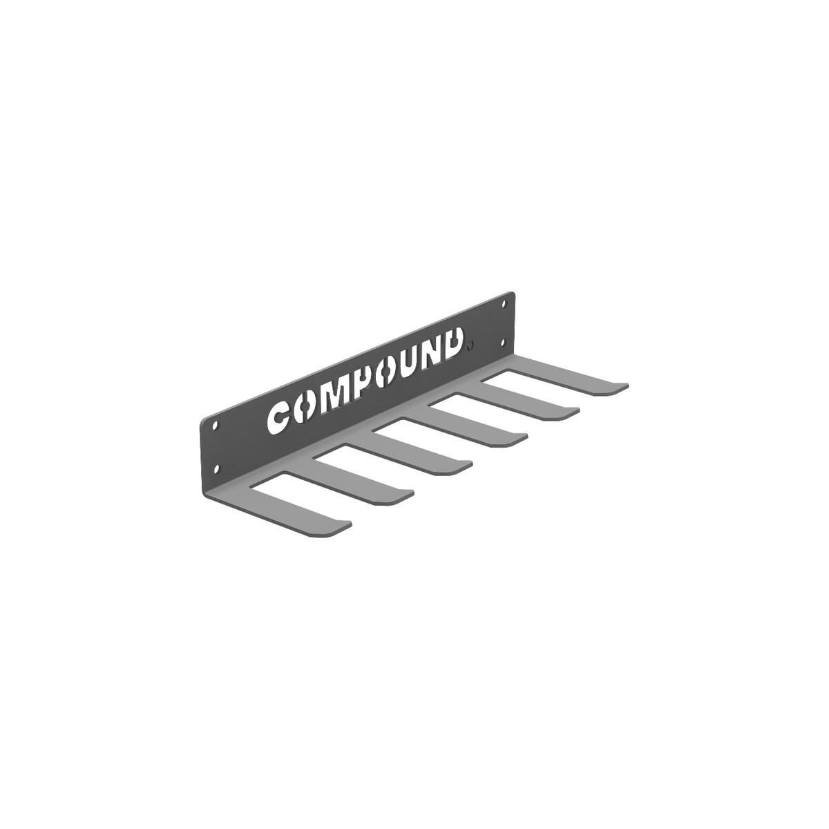 Belt and Band Hanger - Side View - Compound Fitness Equipment
