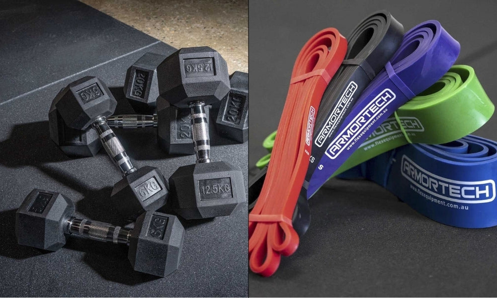 Resistance Bands vs Dumbbells: Which Is Better for Your Training?