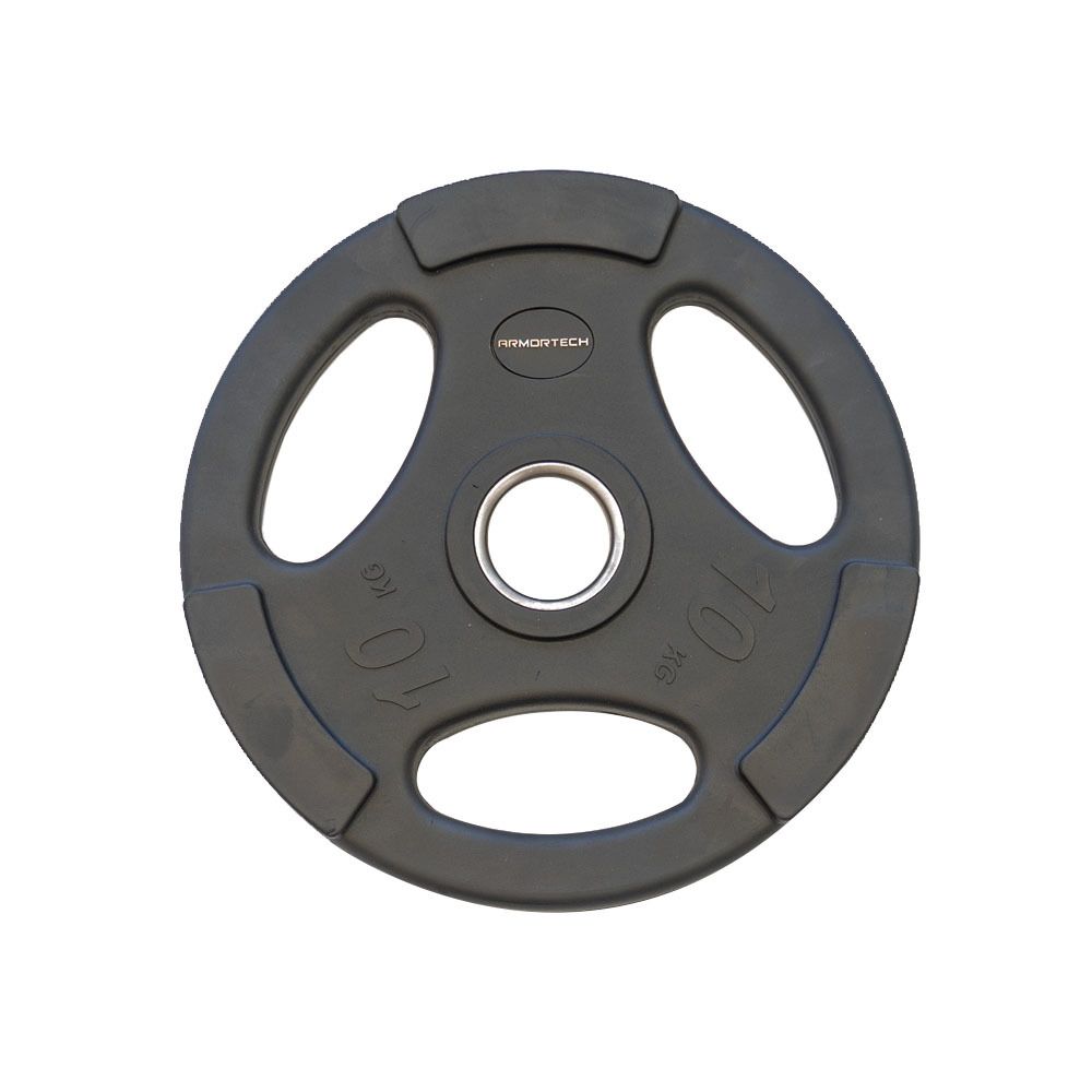 Olympic Tri Grip Rubber Weight Plates