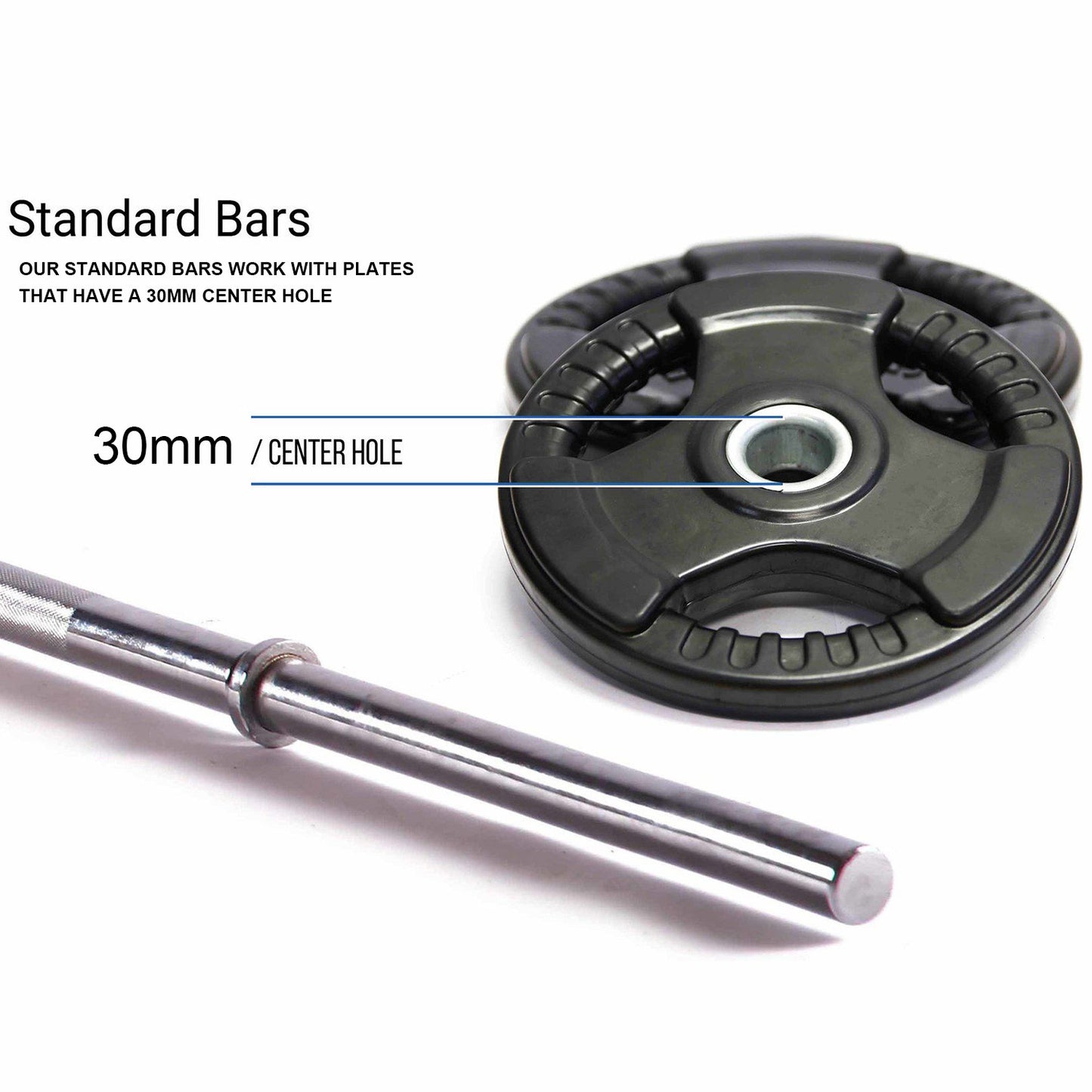 Armortech 4ft Standard 28mm Ez Curl Barbell