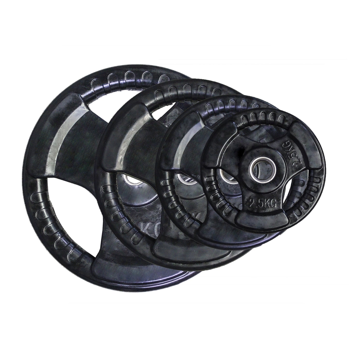 Standard Barbell Rubber Weight Plates ( 30mm)