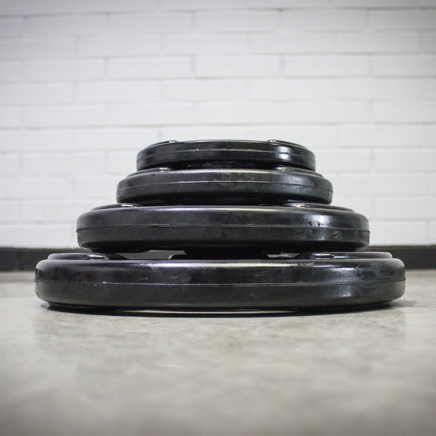 Standard Barbell Rubber Weight Plates ( 30mm)