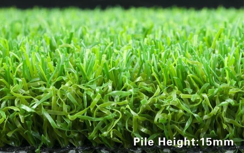 Premium Green Synthetic Turf - 15mm