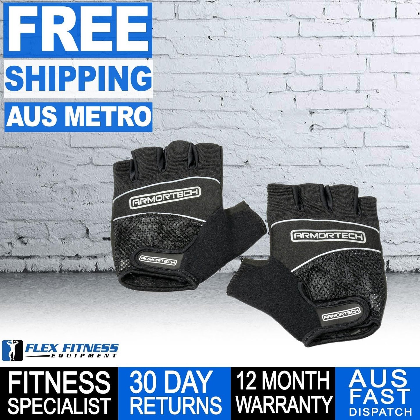 Armortech V2 Short Finger Gel Training Gloves