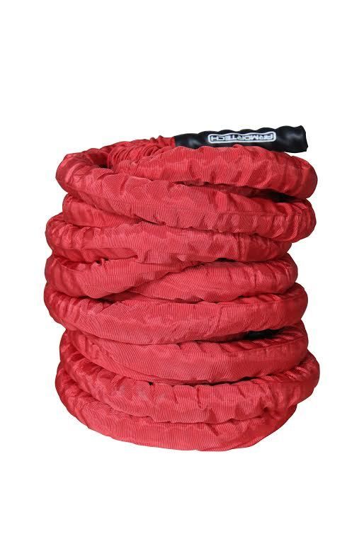 Battle Rope 15m x 38mm - Red Nylon Sheath – Flex Fitness Equipment Au