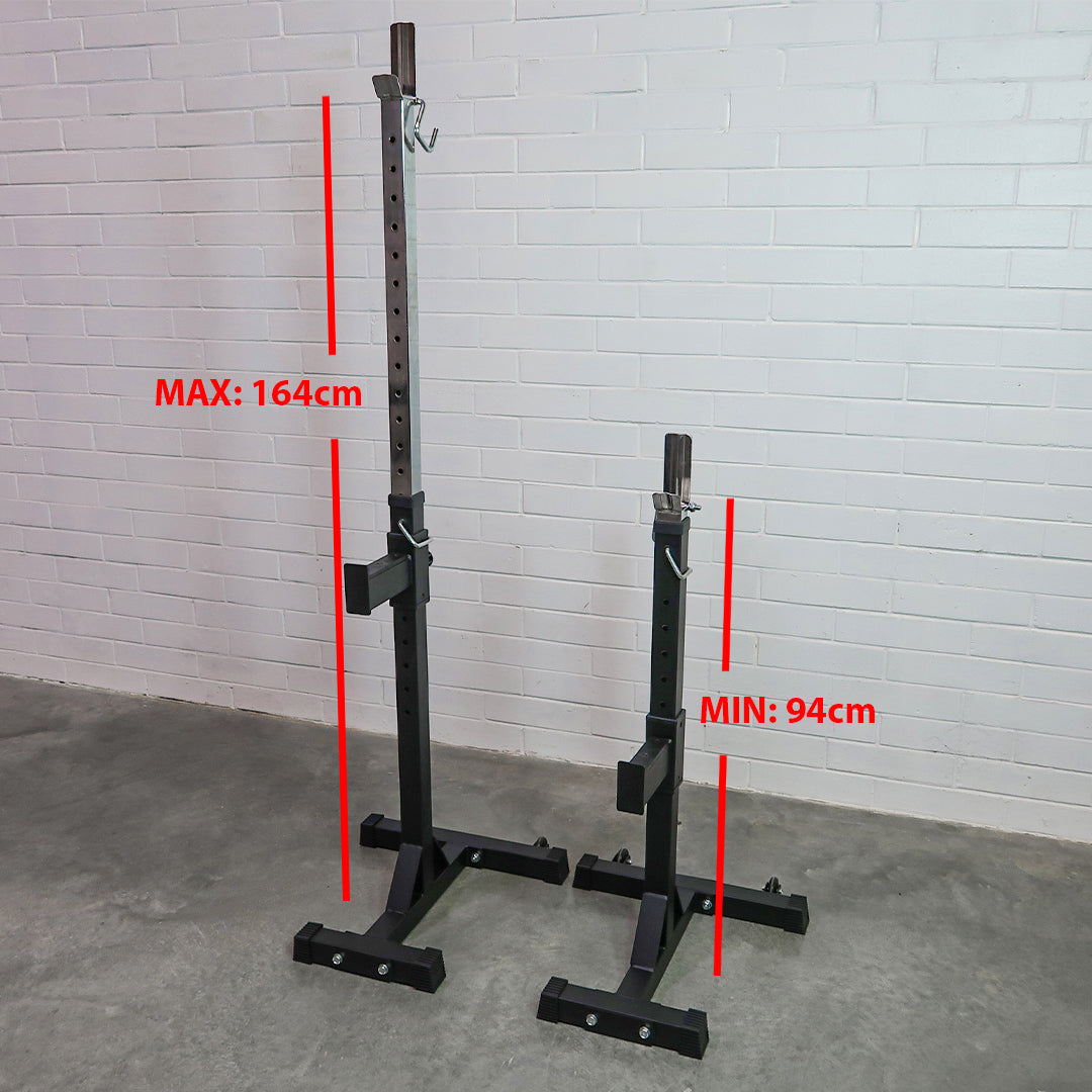 Armortech V2 Adjustable Squat Rack Stands (Pair)