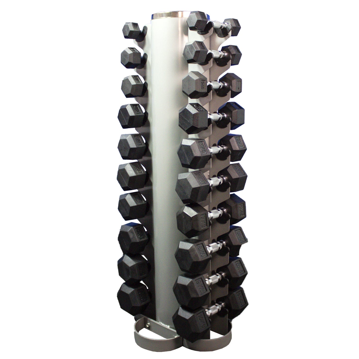 Hex Dumbbell: Starter with Vertical Tree (1kg to 10kg)