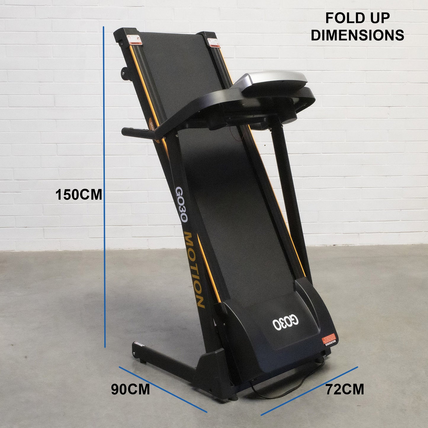 Go30 Small Motorized Treadmill that Inclines - MOTION200