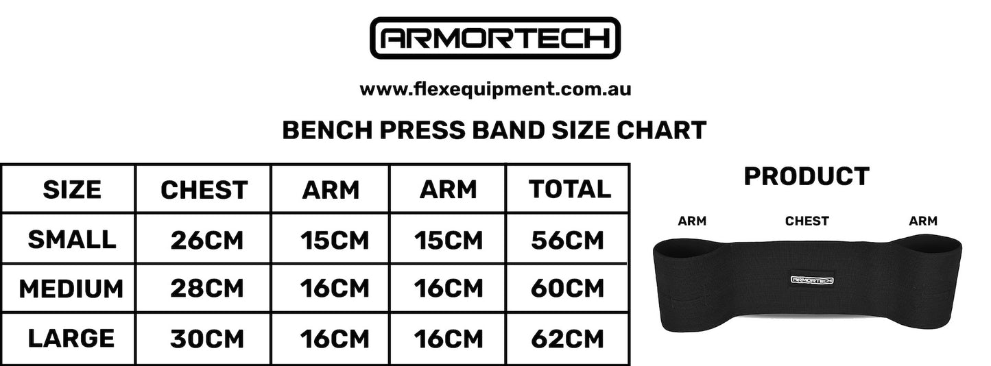 Armortech V2 Elastic Bench Press Band