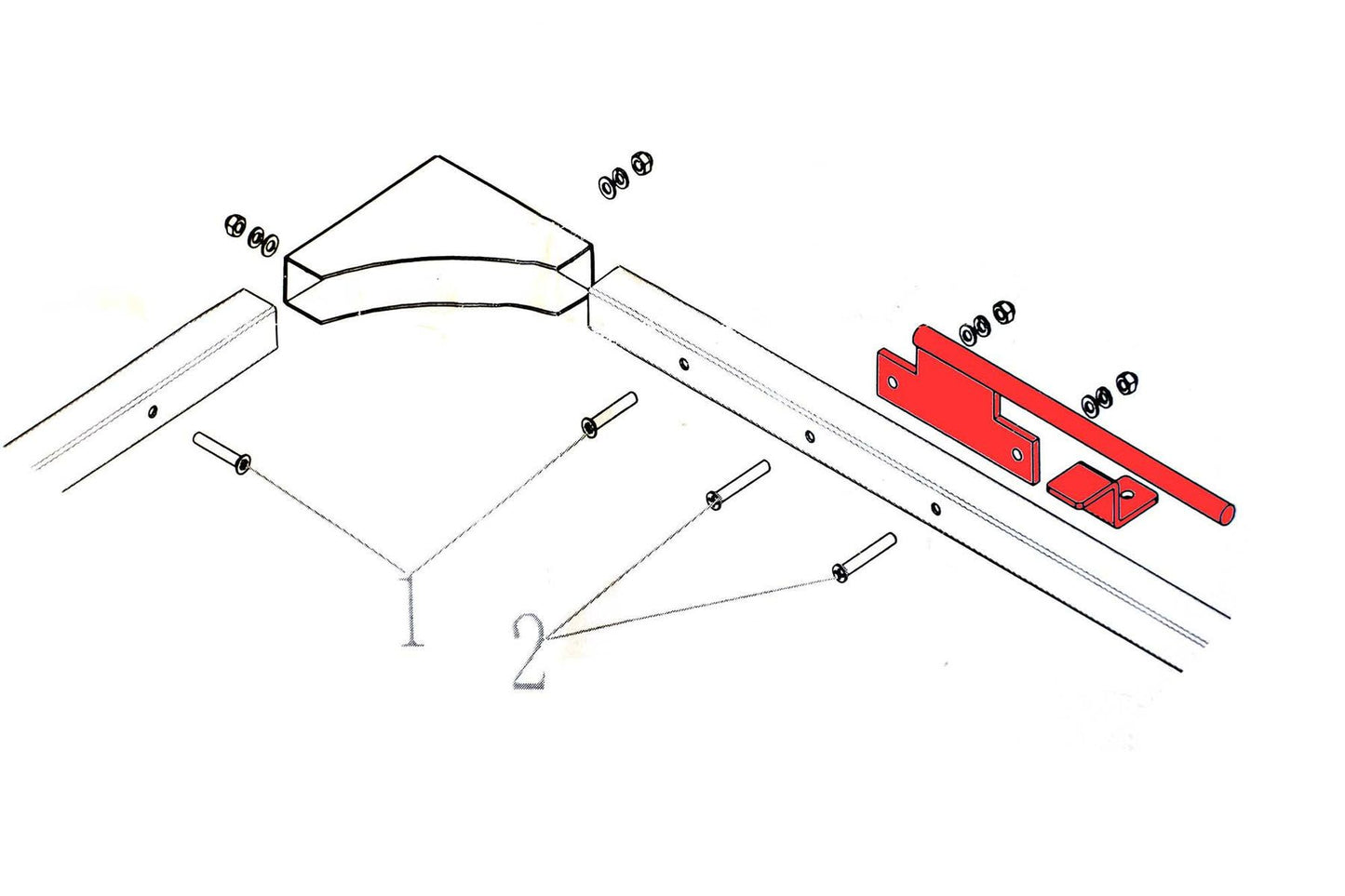 Lifting Platform Band Peg Attachments