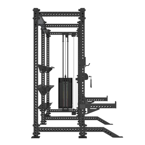 X Series Rack with Cable Tower + Storage – Flex Fitness Equipment Au