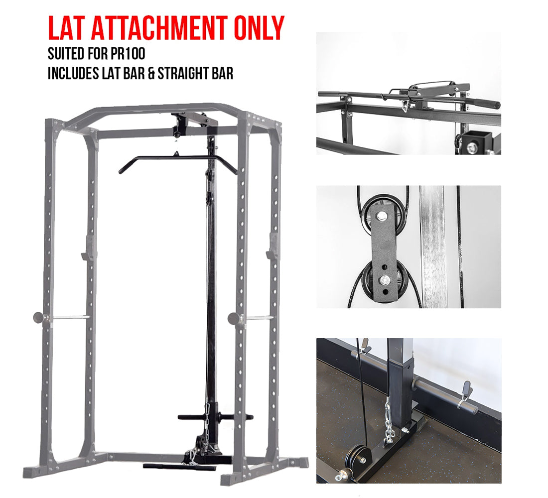 Lat Attachment for PR100 Cage – Flex Fitness Equipment Au