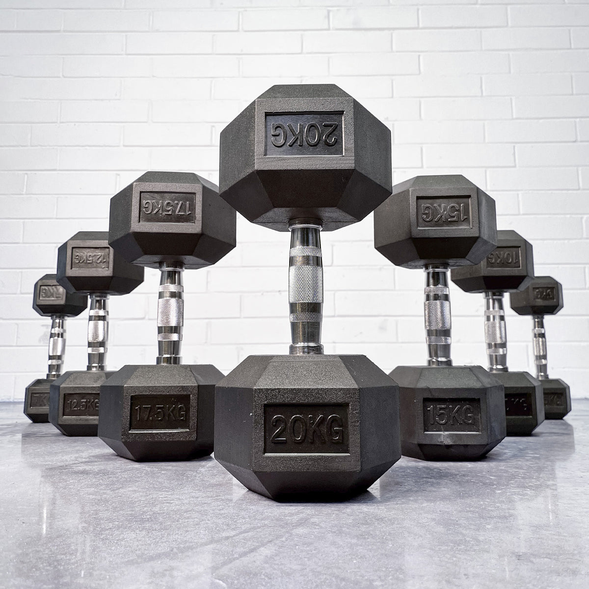 Dumbbell Set Fitness Gear Cast Hex Dumbbell Dumbbells Sets Fitness