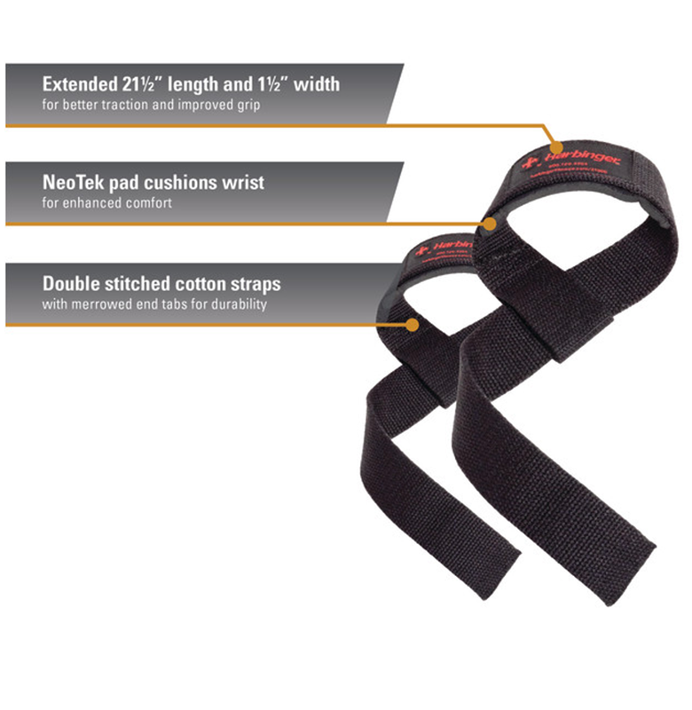 Harbinger Cotton Lifting Straps