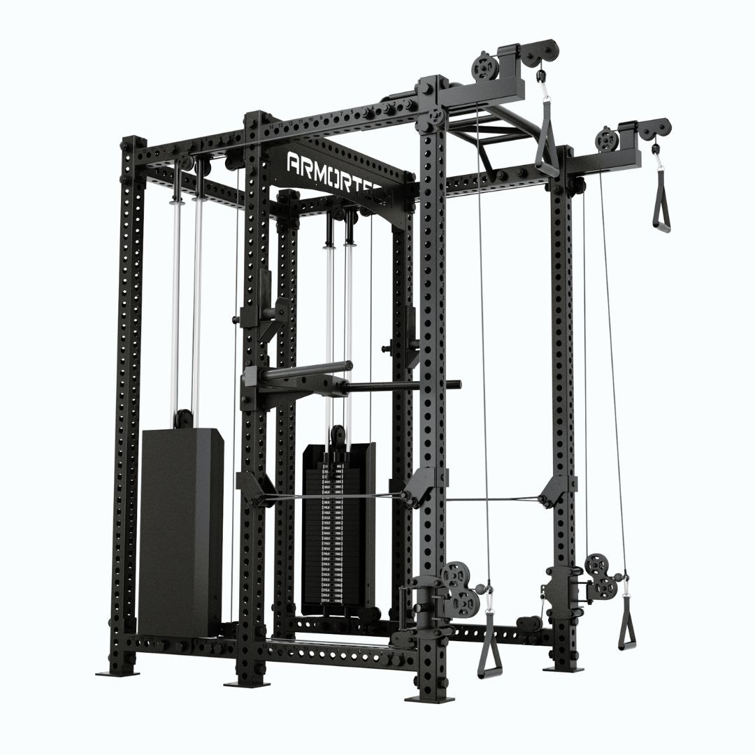 Armortech X Series Functional+ Trainer & Power Cage - Fully Loaded