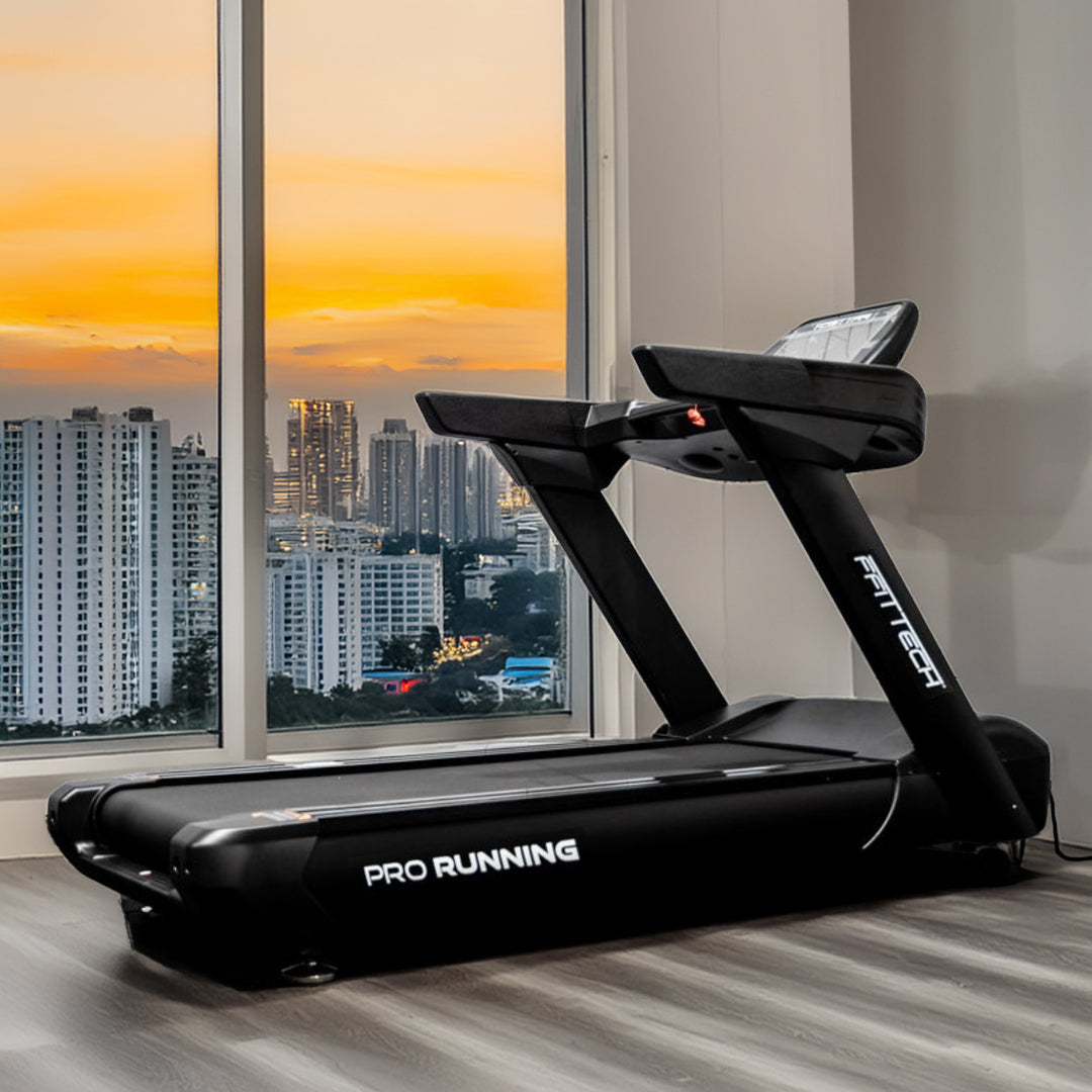 Finether Treadmill FFITTECH PRO-RUN Treadmill: Power, Comfort, Entertainment for Peak ...