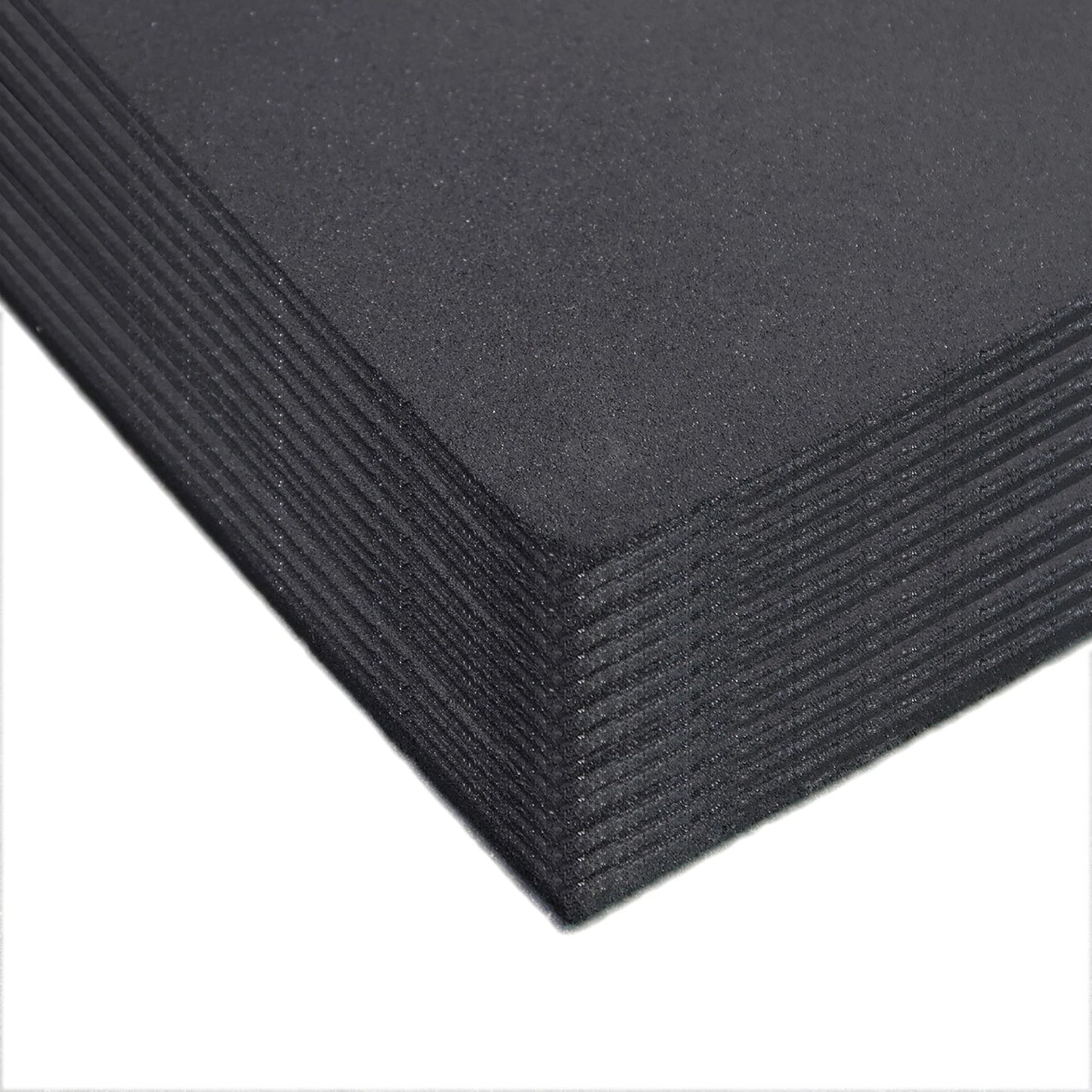 50 Pack (15mm / Gloss) Rubber Gym Flooring Mats