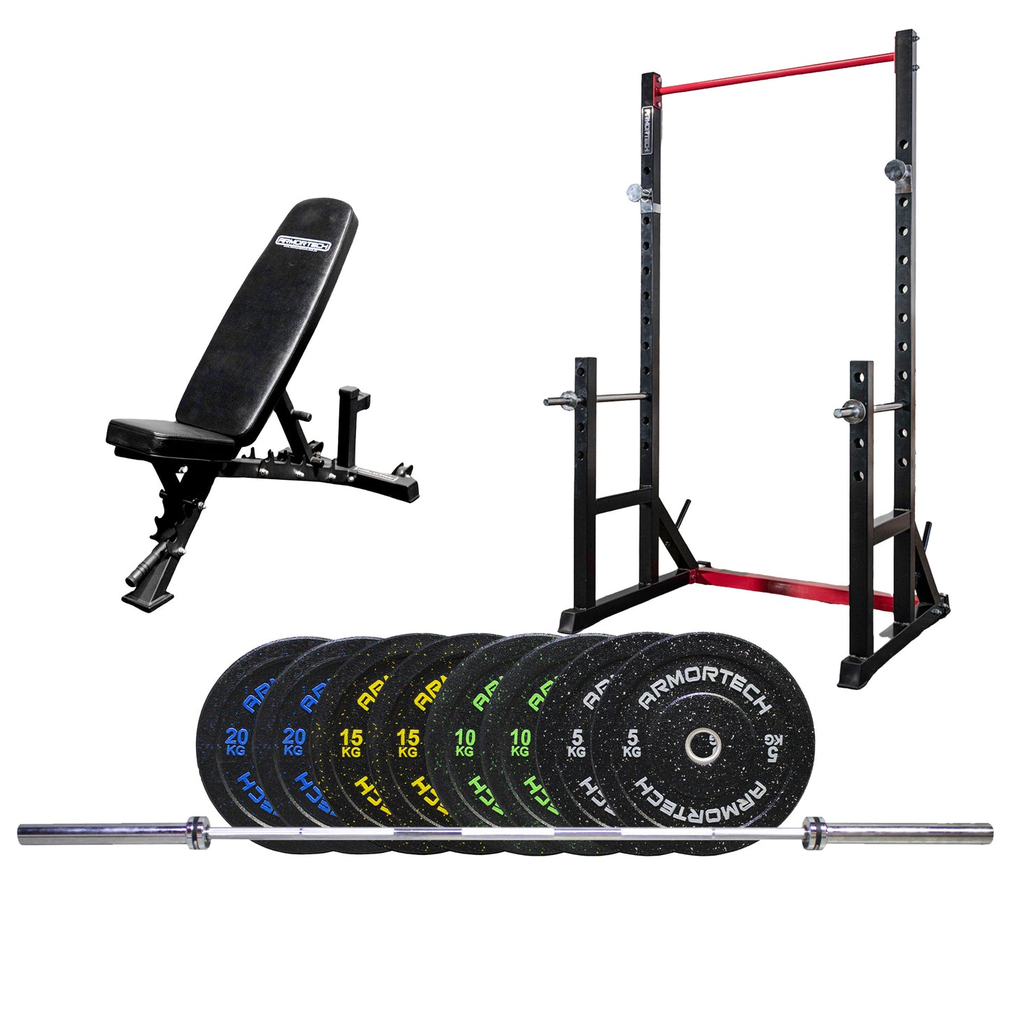 Armortech AT41 Squat Rack Package 4