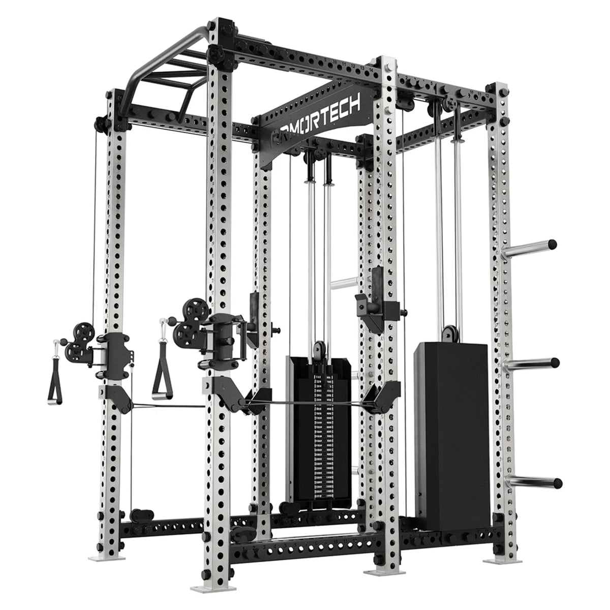 Armortech X Series Functional Trainer & Power Cage with Storage SS