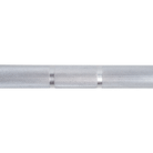 Bespoke Olympic Lifting Barbell - Chrome - Side View - Compound Fitness Equipment