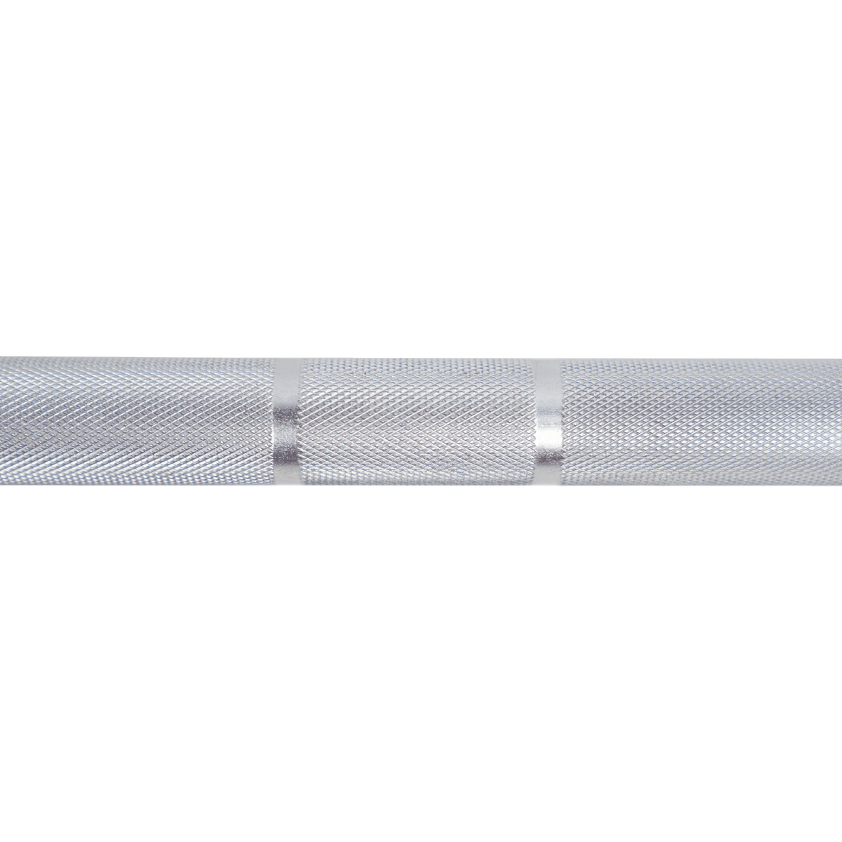 Bespoke Olympic Lifting Barbell - Chrome - Side View - Compound Fitness Equipment