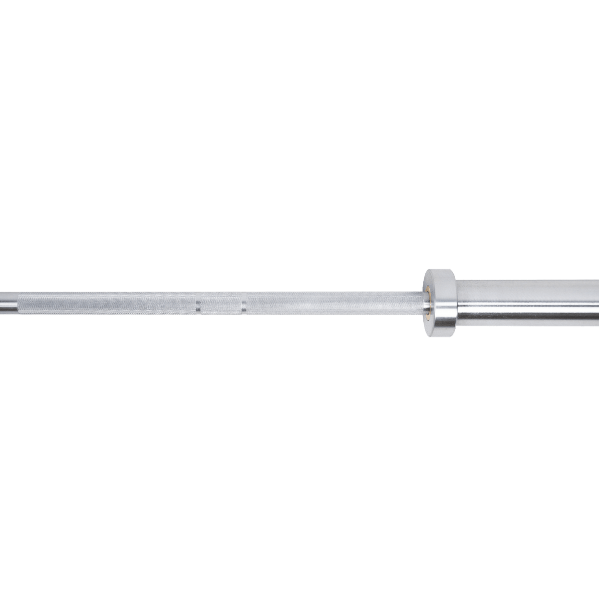 Bespoke Olympic Lifting Barbell - Chrome - Detail View - Compound Fitness Equipment