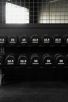 Commercial PU Round Dumbbells (PAIR) - Detail View - Compound Fitness Equipment