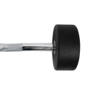 Fixed PU - EZ Curl Barbell 10kg to 55kg - Storage Tower Included - View 7 - Compound Fitness Equipment