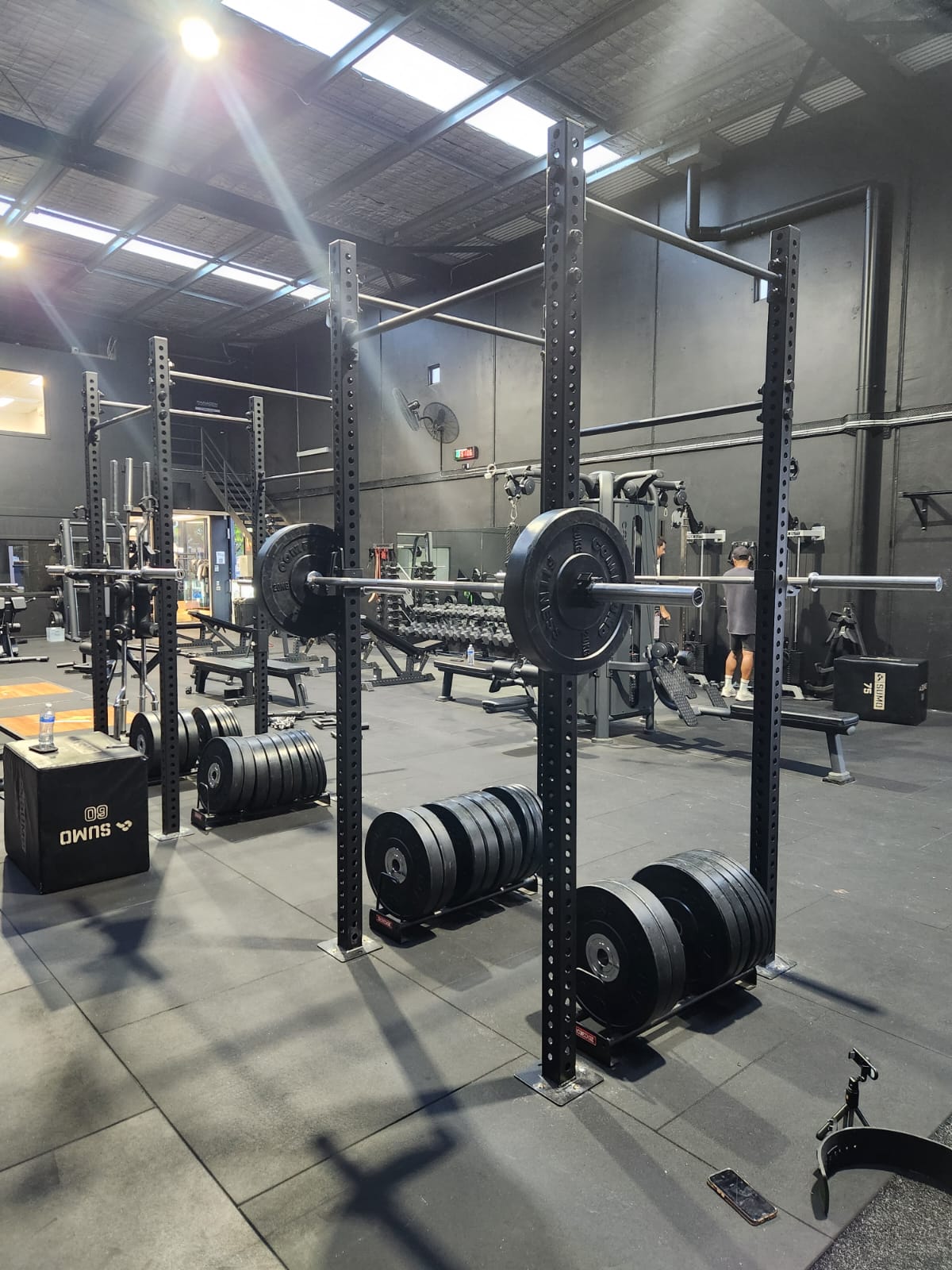 Compound Upright Rig - 2750mm - Detail View - Compound Fitness Equipment