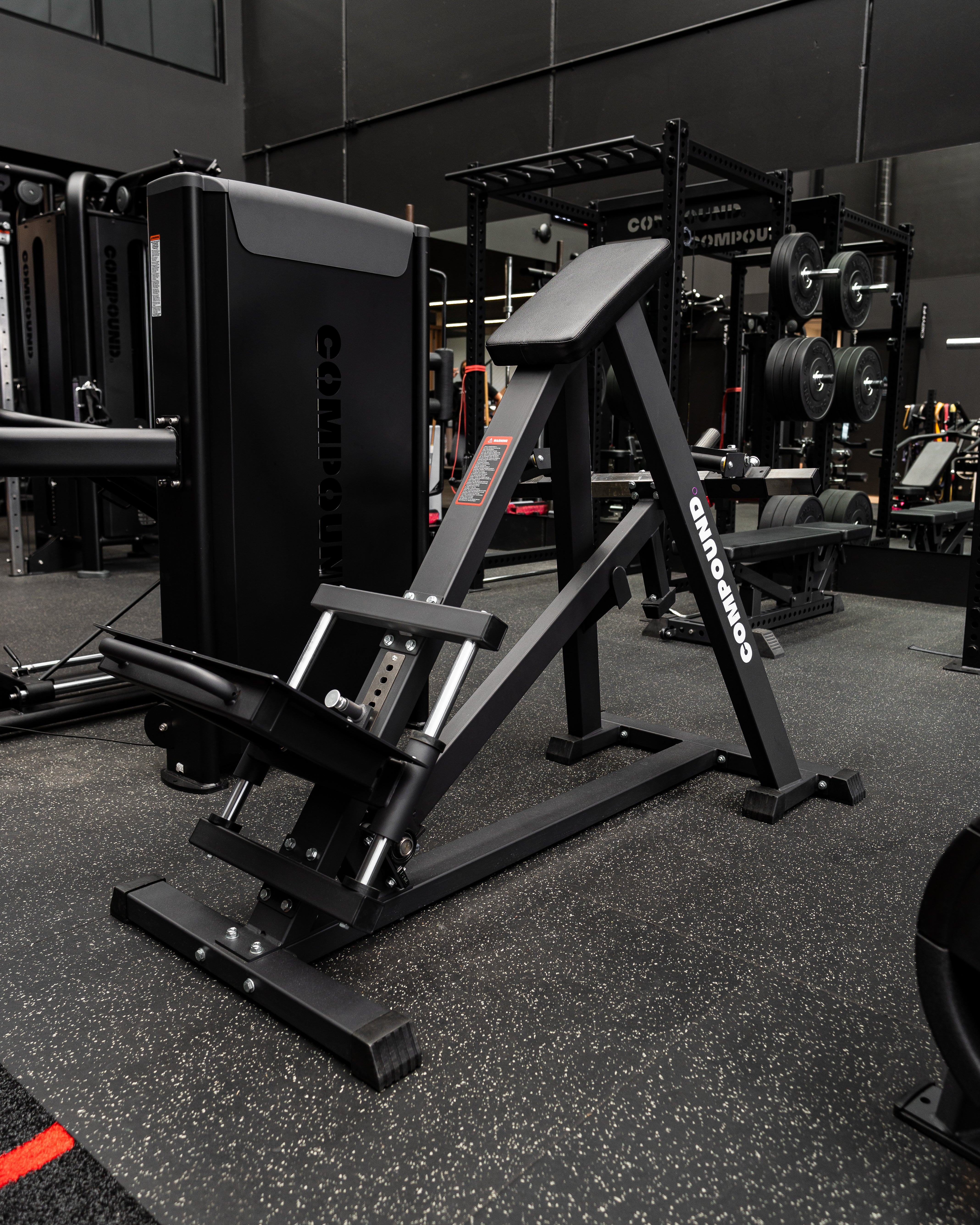 Bespoke Adjustable T-Bar Row - Detail View - Compound Fitness Equipment