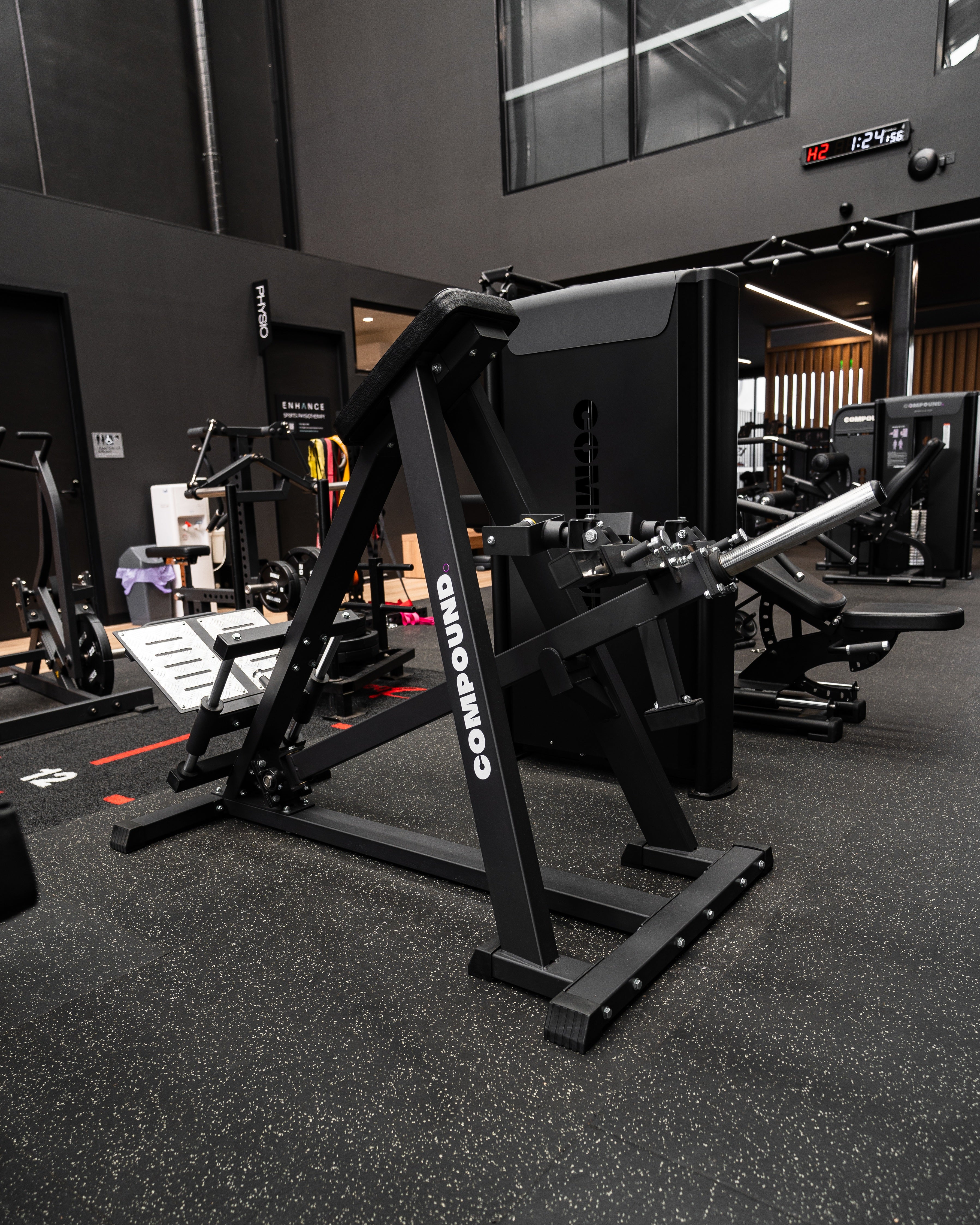 Bespoke Adjustable T-Bar Row - View 4 - Compound Fitness Equipment