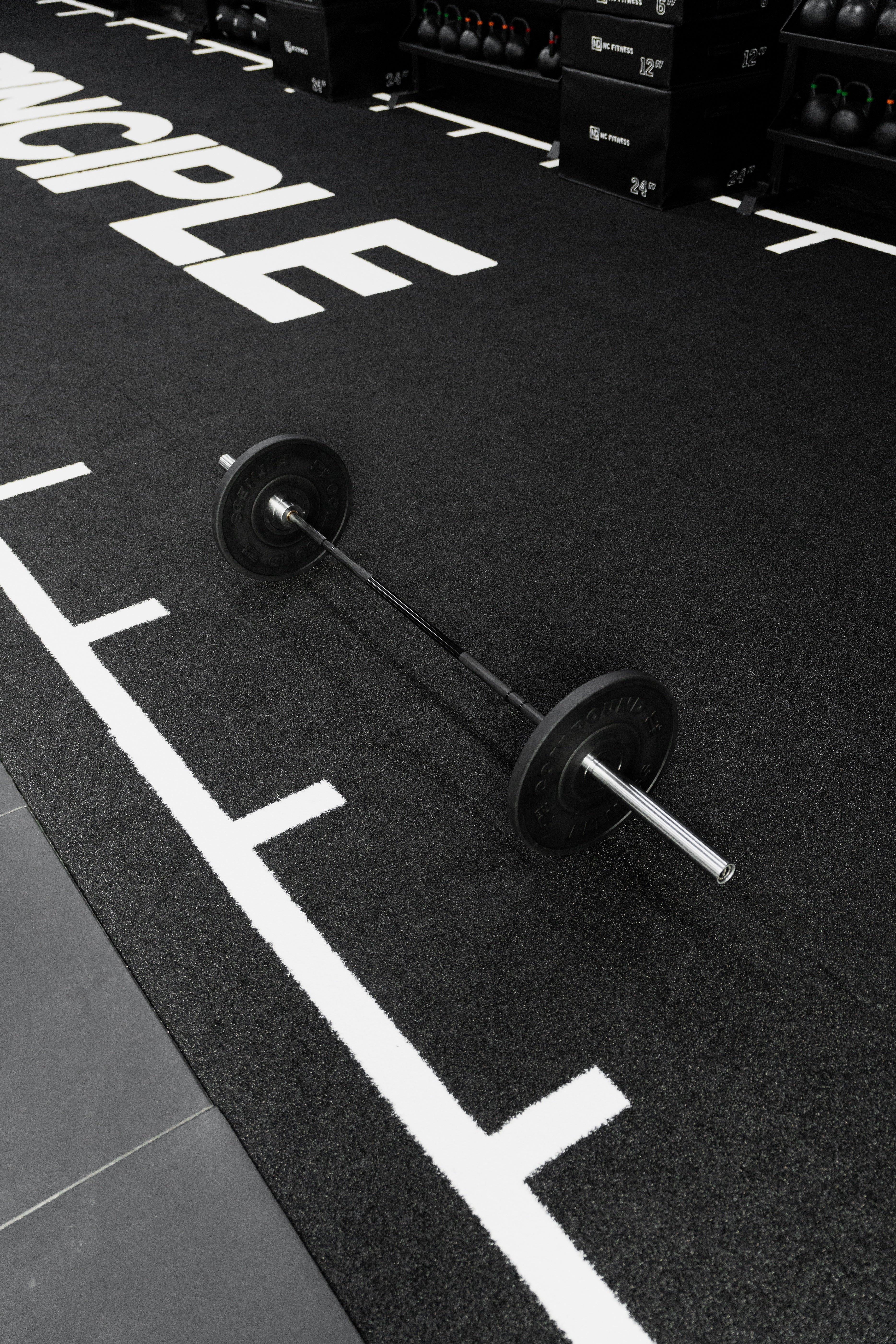 Platinum Olympic Lifting Barbell - View 6 showing product details