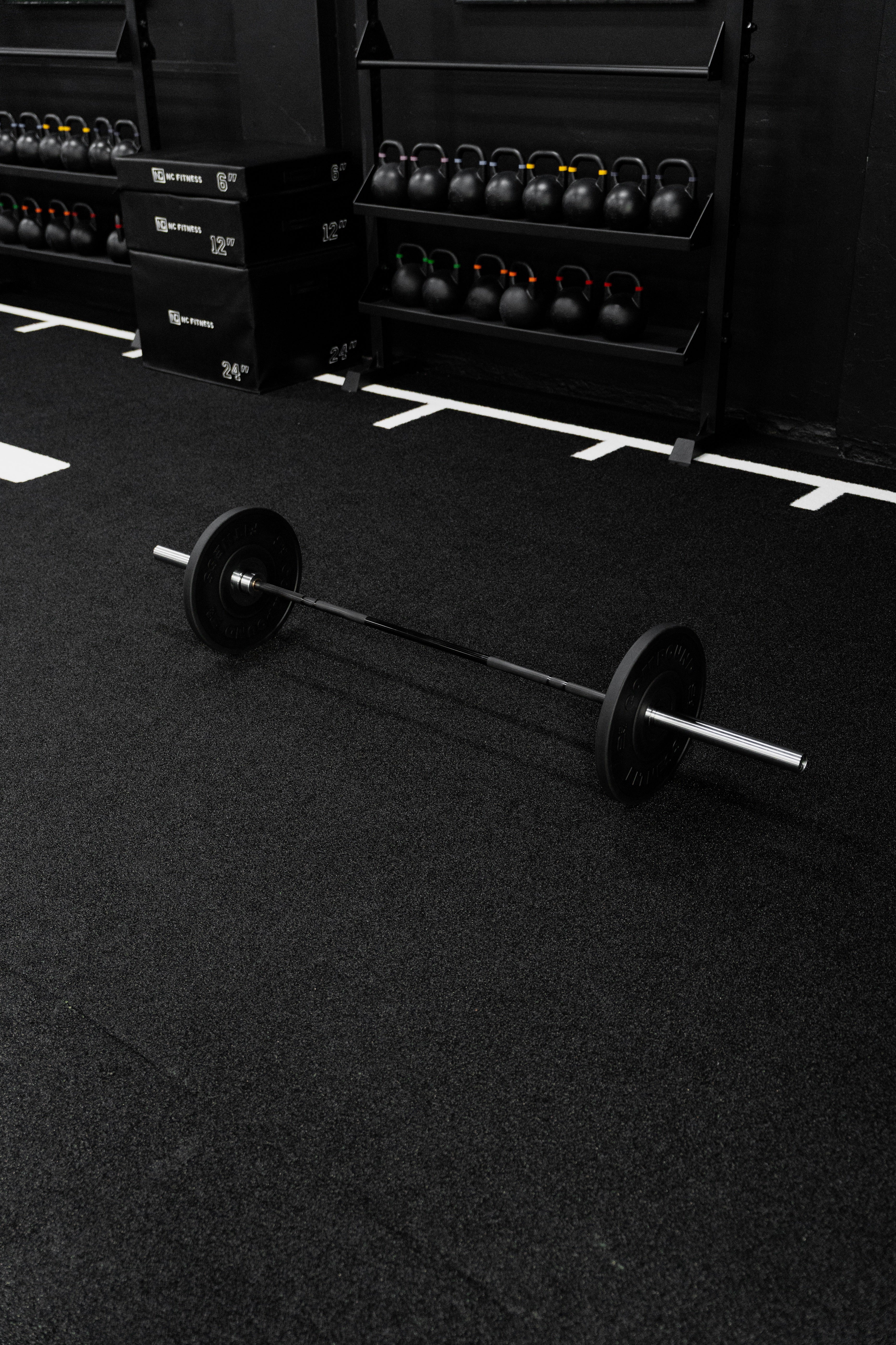 Platinum Olympic Lifting Barbell - View 5 showing product details