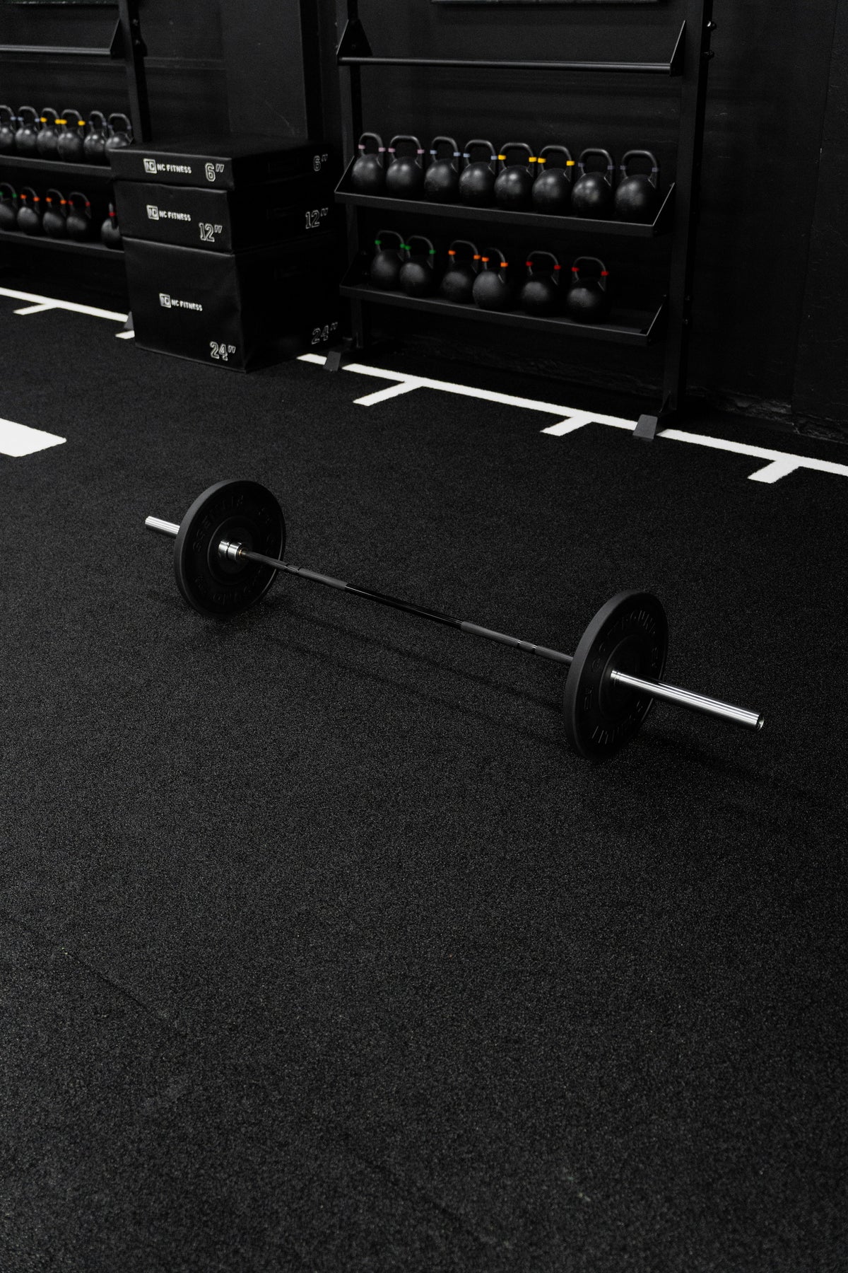 Platinum Olympic Lifting Barbell - View 5 showing product details