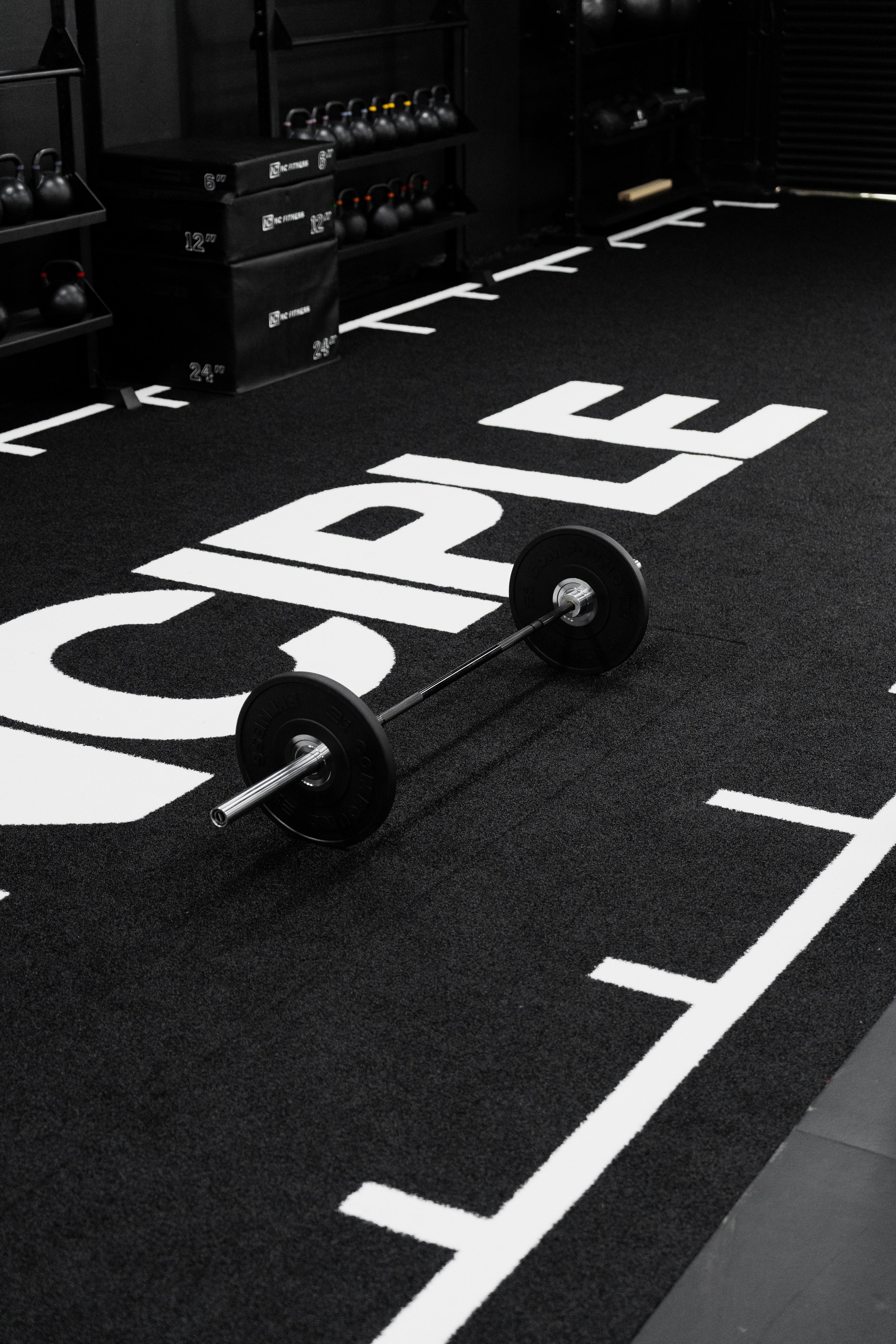Platinum Olympic Lifting Barbell - View 9 showing product details