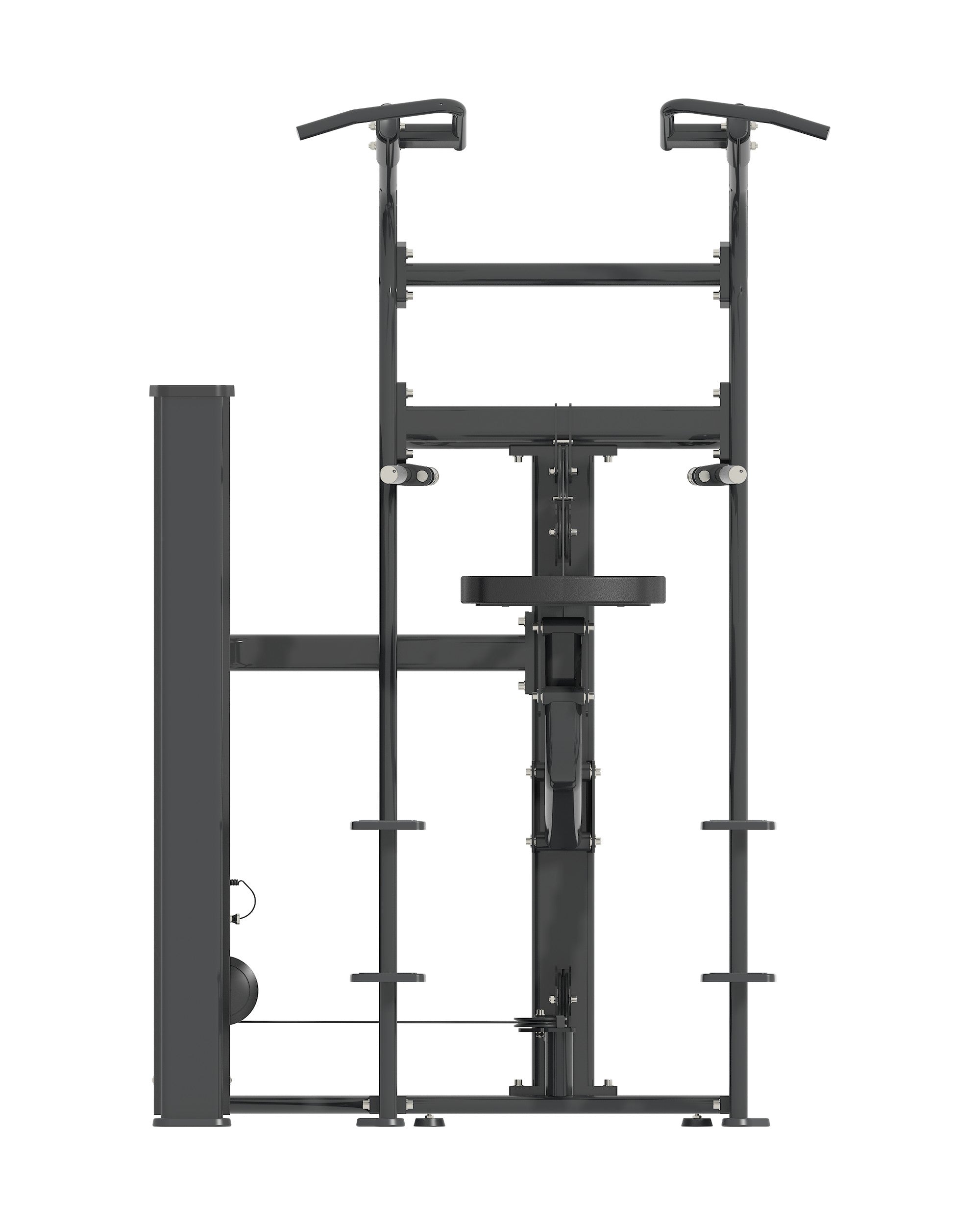 Assisted Chin-Dip Dynasty pin loaded machine, alternate angle 2