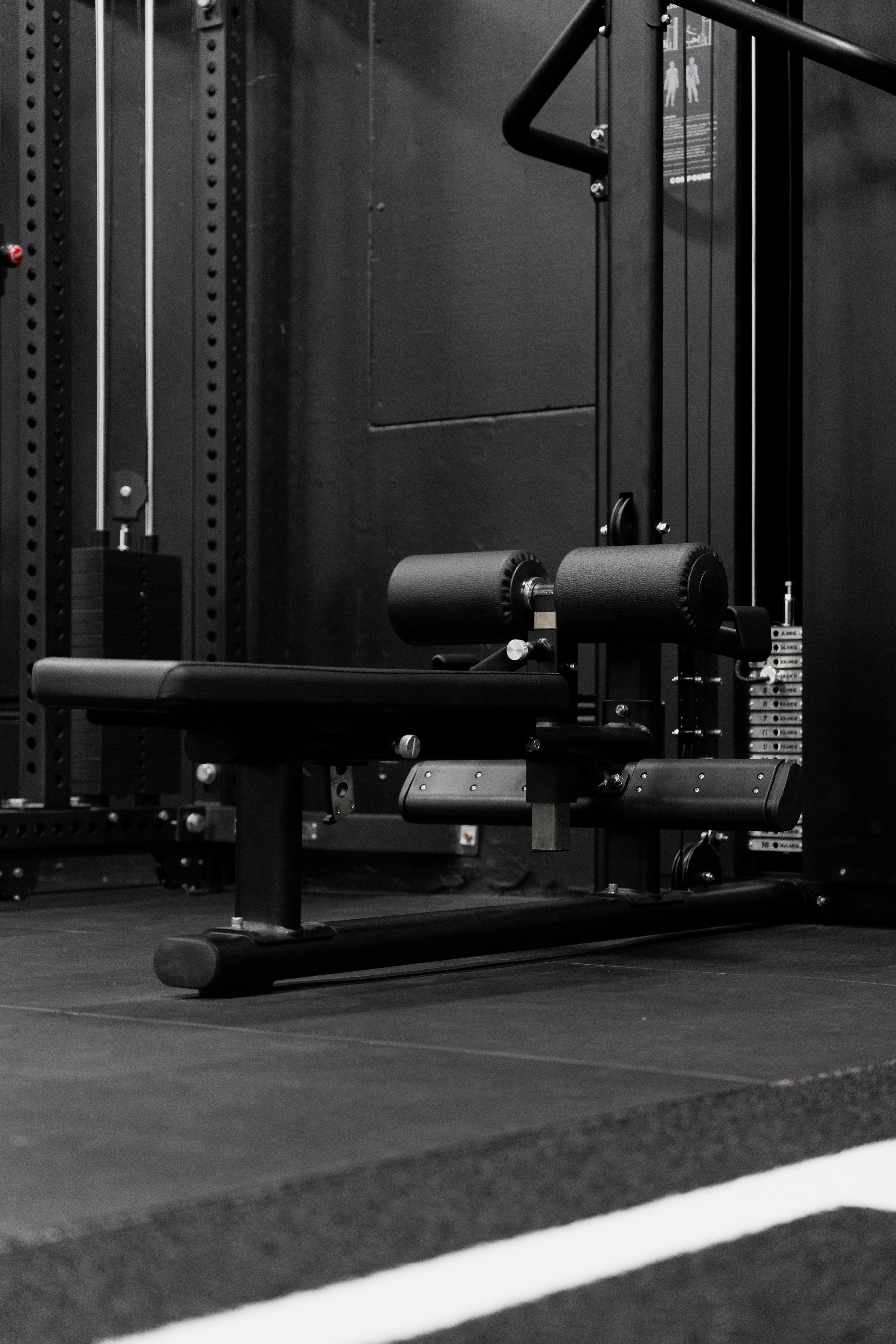 Premium Lat Pulldown / Seated Row - Dynasty with heavy-duty commercial construction