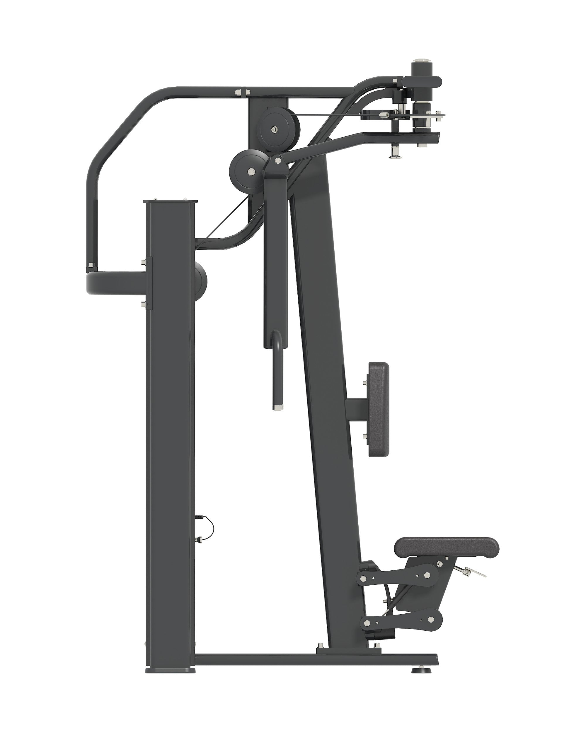 Pec Fly Rear Delt Dynasty pin loaded machine, alternate angle 2
