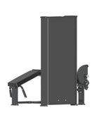 Prone Leg Curl Dynasty pin loaded machine, alternate angle 2